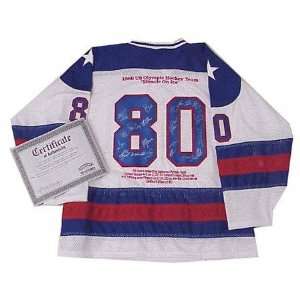 1980 USA Olympic Hockey Team Autographed Jersey  Sports 