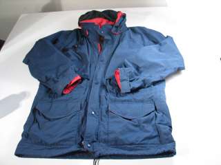   Bauer Jacket with GoreTex Lamination Blue Mens Large L Lge  