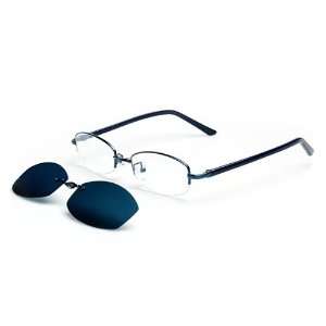  Model 9018 prescription eyeglasses (Blue) Health 