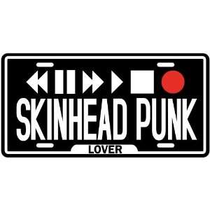 New  Play Skinhead  License Plate Music 