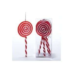  Club Pack of 72 Peppermint Twist Red and White Lollipop 