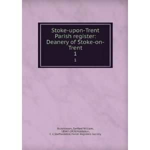  Stoke upon Trent Parish register Deanery of Stoke on 