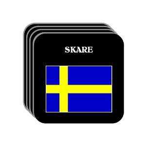  Sweden   SKARE Set of 4 Mini Mousepad Coasters 