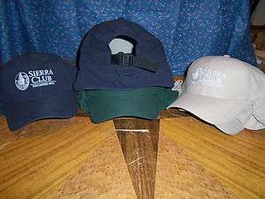 New Sierra Club Hats Caps Back Flap for Neck Protection Adjustable 