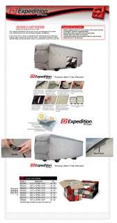 Expedition Class A RV Motorhome Trailer Cover 33 37 New 692089001391 