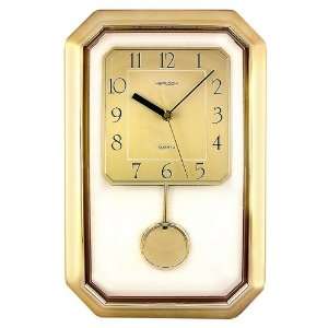  Gold Metal Pendulum 16 High Wall Clock
