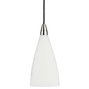   Opal Contemporary / Modern Single Light Down Lighting Cone Pendant