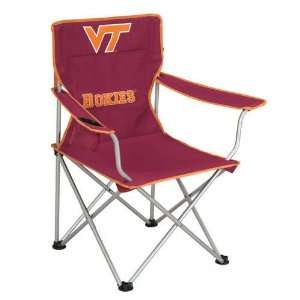  Virginia Tech Hokies NCAA Deluxe Folding Arm Chair by 