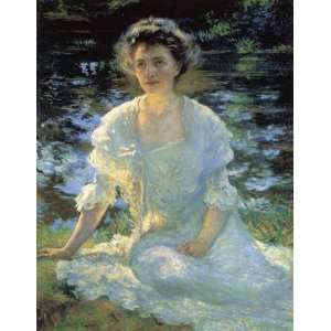  Edmund Charles Tarbell   24 x 30 inches   Eleanor Hyde