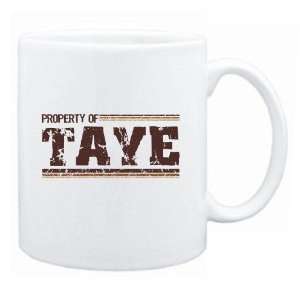  New  Property Of Taye Retro  Mug Name