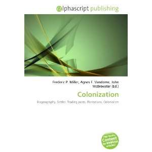  Colonization (9786132829559) Books
