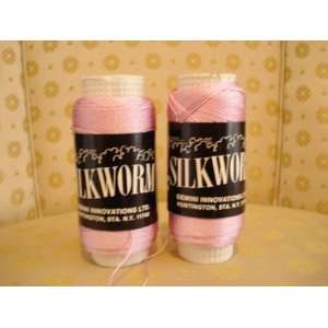  Silkworm Pink Thread Arts, Crafts & Sewing
