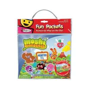  Moshi Monsters Colorforms Fun Pocket Toys & Games