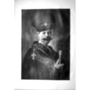  1903 ANTIQUE PORTRAIT MAN SOBIESKI HERMITAGE PETERSBURG 
