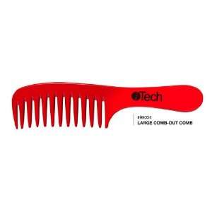  iTech Large Comb Out Ceramic Carbon Comb Static  + A Viva 