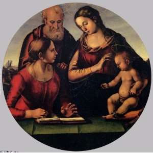 Hand Made Oil Reproduction   Luca Signorelli   24 x 24 inches   The 