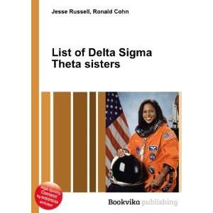  List of Delta Sigma Theta sisters Ronald Cohn Jesse 