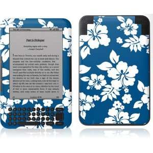  Skinit Blue and White Vinyl Skin for  Kindle 3 