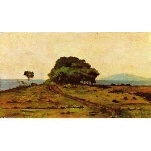   Giovanni Fattori   24 x 14 inches   Grove by the Se