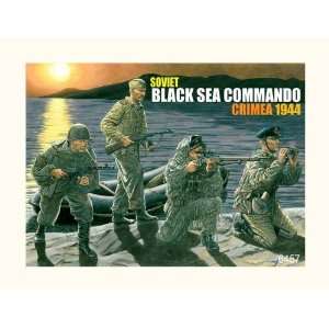   Soviet Black Sea Commando, Crimea 1944   4 Figures Set Toys & Games