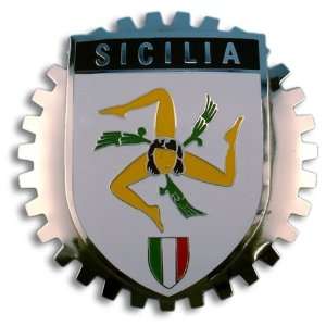  Sicilia Car Grill Emblem 