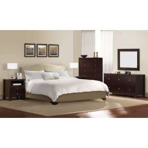   Lifestyle Solutions Magnolia Queen Size 5 Piece Bedroom Set Home