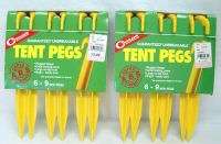 12 Coghlans ABS 9 Tent Pegs Stakes Unbreakable NIB  