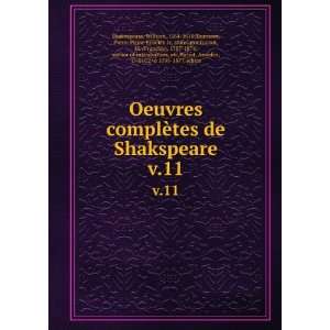 Oeuvres complÃ¨tes de Shakspeare. v.11 William, 1564 1616,Tourneur 
