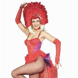  Vegas Showgirl Feather Headpiece Toys & Games
