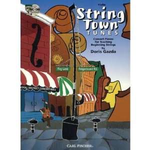  Gazda, Doris   String Town Tunes   Violin   Book/CD set 