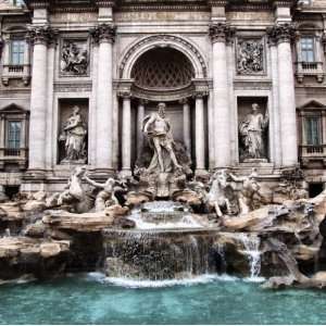  Trevi Fountain 12 x 12 Paper Arts, Crafts & Sewing
