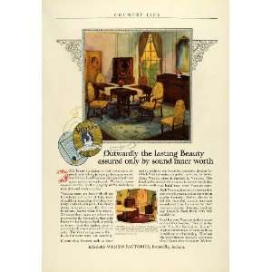   Furniture Karges Wemyss Evansville Indiana   Original Print Ad Home
