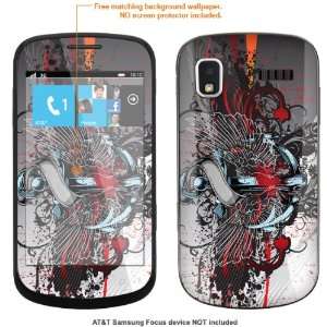   Skin STICKER for AT&T Samsung Focus case cover Focus 130 Electronics