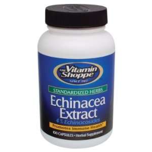  Vitamin Shoppe   Echinacea Extract, 100 capsules Health 