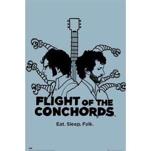 Flight of the Conchords Robots TV Humour Poster 24 x 36 inches  