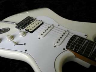   by Gibson Vintage 1986 HSS Cream White Sharkfin Neck Inlays ST Guitar