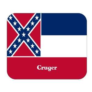    US State Flag   Cruger, Mississippi (MS) Mouse Pad 