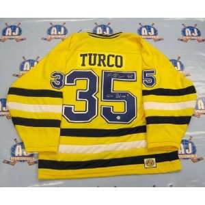  Autographed Marty Turco Uniform   Michigan Wolverines NCAA 