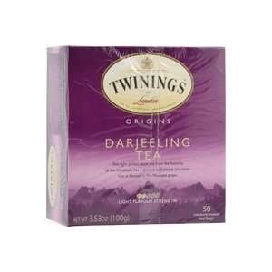 Twinings Origins Darjeeling Tea    50 Tea Bags  Grocery 