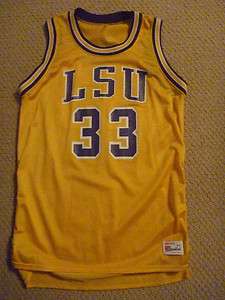 Shaquille Oneal LSU Game Issued /Salesman Jersey  Rare  