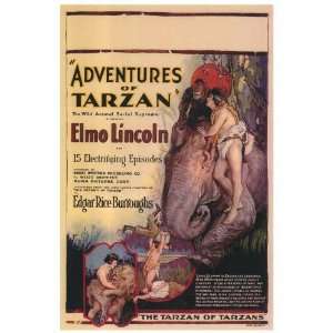  The Adventures of Tarzan Movie Poster (27 x 40 Inches 