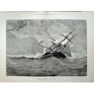  1878 Ship Sinking H.M.S Eurydice Squall Cuddiford Wells 