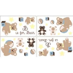   Baby and Kids Wall Decal Stickers   Set of 4 Sheets