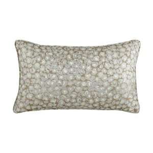   Patterned Accent Pillow, Blue Colored Throw Pillow