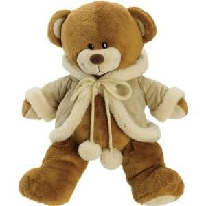  Lucky Bear with Faux Shearling Coat 12 Inch Toys & Games