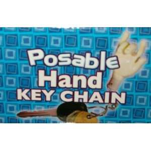  Posable Hand Key Chain