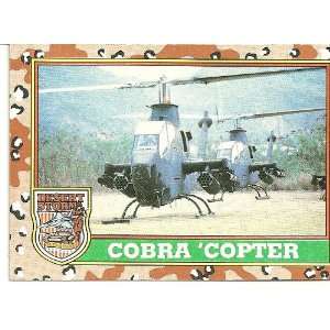  Desert Storm COBRA COPTER Card #16 