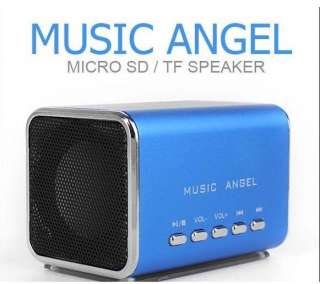 Music Angel Micro SD TF Speaker for ipod iphone GPS CD  5 color 