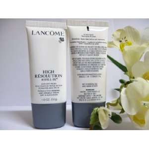 Lancome High Resolution Refill Anti wrinkle Cream 3x ** 2 Travel Size 