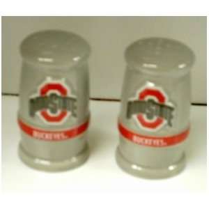 Ohio State Buckeyes Ceramic Salt & Pepper Shakers *Sale*  